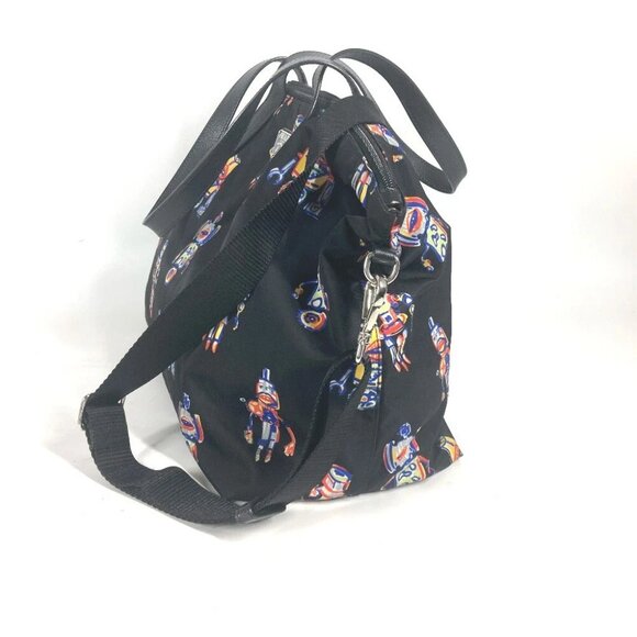 PRADA Shoulder Bag Crossbody robot triangle logo plate Tote Bag - Picture 3 of 15